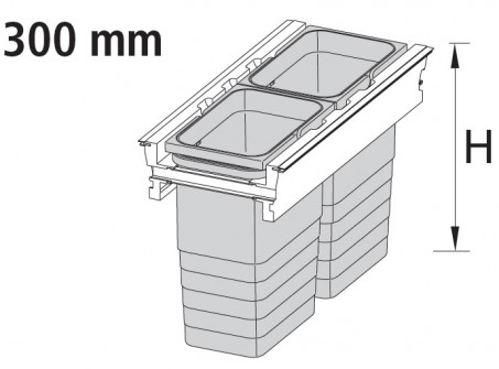 300 mm kabinet