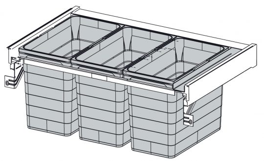 Kabinet bredde 900 mm