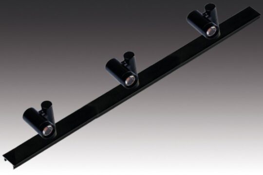LED 2 Link Spot - 3x1,5W WW - Sort