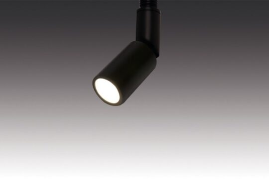 LED Point S - Sort/ Aluminium