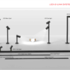 LED 2 Link Flood - 10,4W (600mm), WW - Sort - Image 4