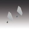 LED Hjørne profil i plastic 19 mm- Sort/ Aluminium - Image 7