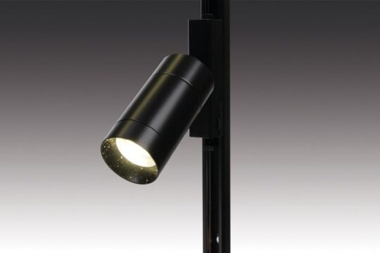 LED Track Spot - Sort/ Aluminium
