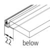 Aluminium Profil til Glashylder - Image 3