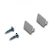 Front Cover til Monterings Profil i 15/8mm - Aluminium grå eller sort - Image 9